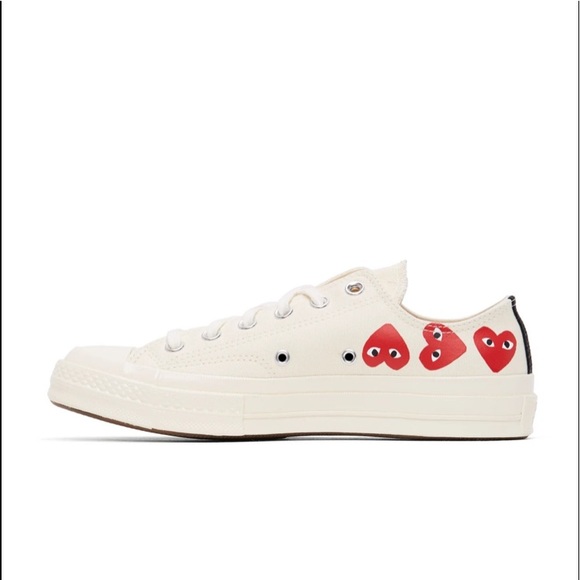 COMMÉ DES GARÇONS PLAY SNEAKERS - Picture 2 of 2